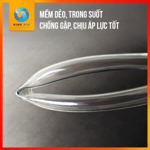 [Giá bán 1m] Ống nước dẻo trong suốt Yee linh hoạt, bền bỉ, phù hợp cho mọi bể cá - Ảnh 3