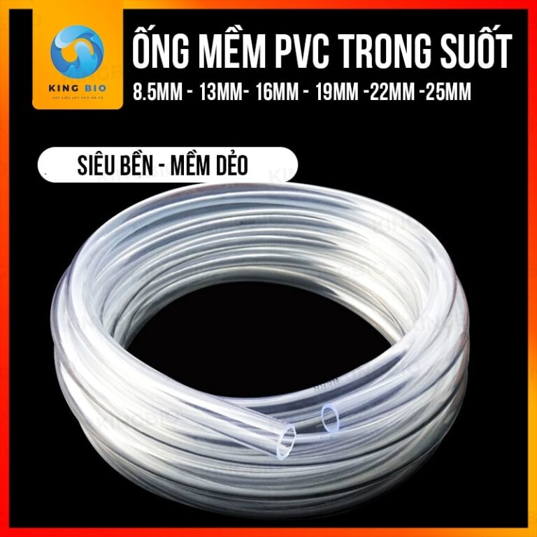 Ống nước dẻo trong suốt Yee