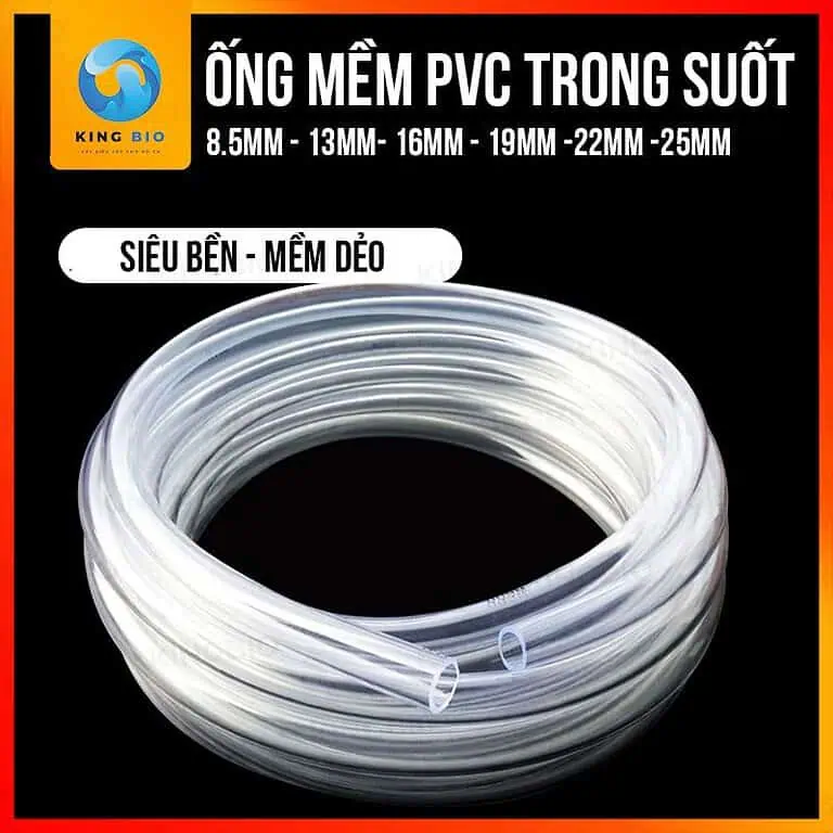 Ống nước dẻo trong suốt Yee
