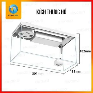 Hồ cá mini thông minh Xiaomei - cho ăn tự động, đo nhiệt độ, kính trong và điều khiển qua app - Ảnh 5