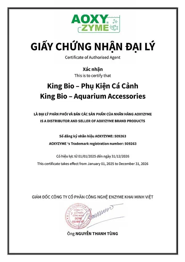 Vi sinh Aoxyzyme nước trong, cá khỏe, ức chế rêu tảo - Ảnh 5