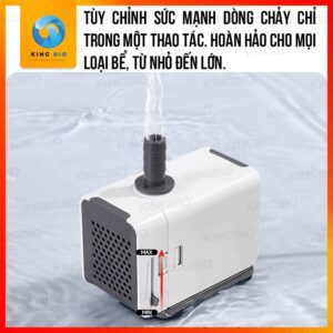 Máy bơm chìm Yee thế hệ mới 2 nắp hút thông minh - Ảnh 4