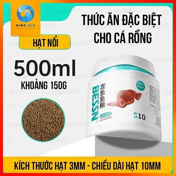 Thức ăn cho cá rồng Bessn – Dinh dưỡng đậm đặc, tăng vẻ đẹp tự nhiên - Ảnh 4