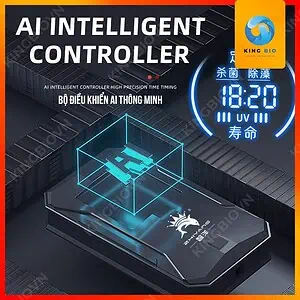Đèn UV Zhiyang cao cấp cho hồ cá – Có tính năng hẹn giờ, điều chỉnh được công suất của đèn - Ảnh 4
