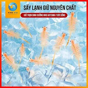 Artemia sinh khối đông khô Voonline thức ăn giàu đạm cho cá cảnh - Ảnh 3